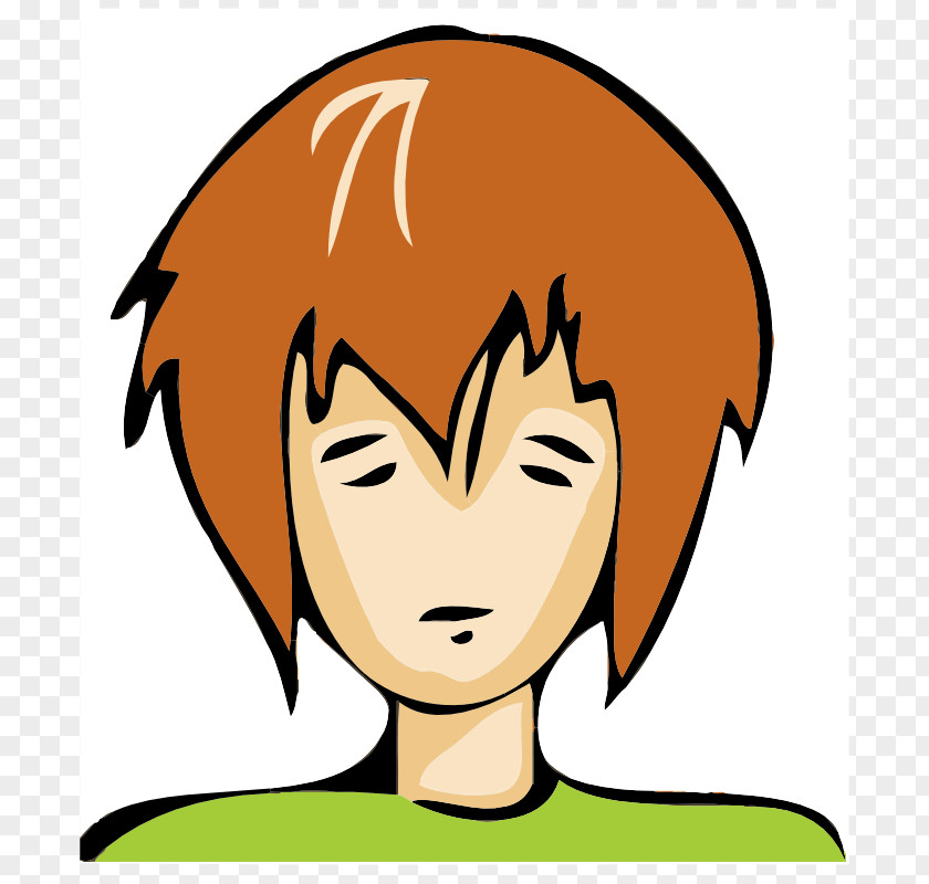 Avatar Cliparts Sadness Depression Cartoon Clip Art PNG