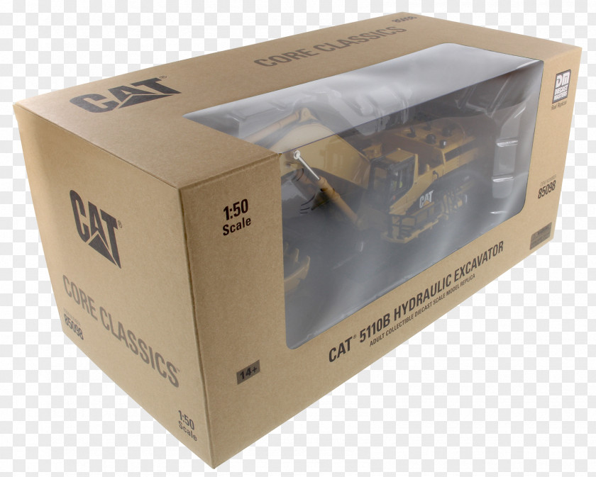 Excavator Caterpillar Inc. Die-cast Toy Hydraulics PNG