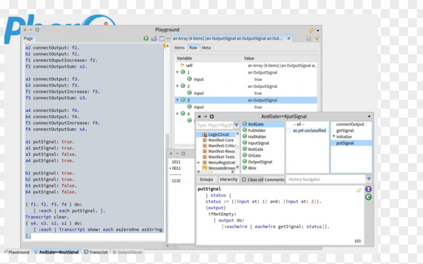 Computer Program Adder Addition Pharo PNG