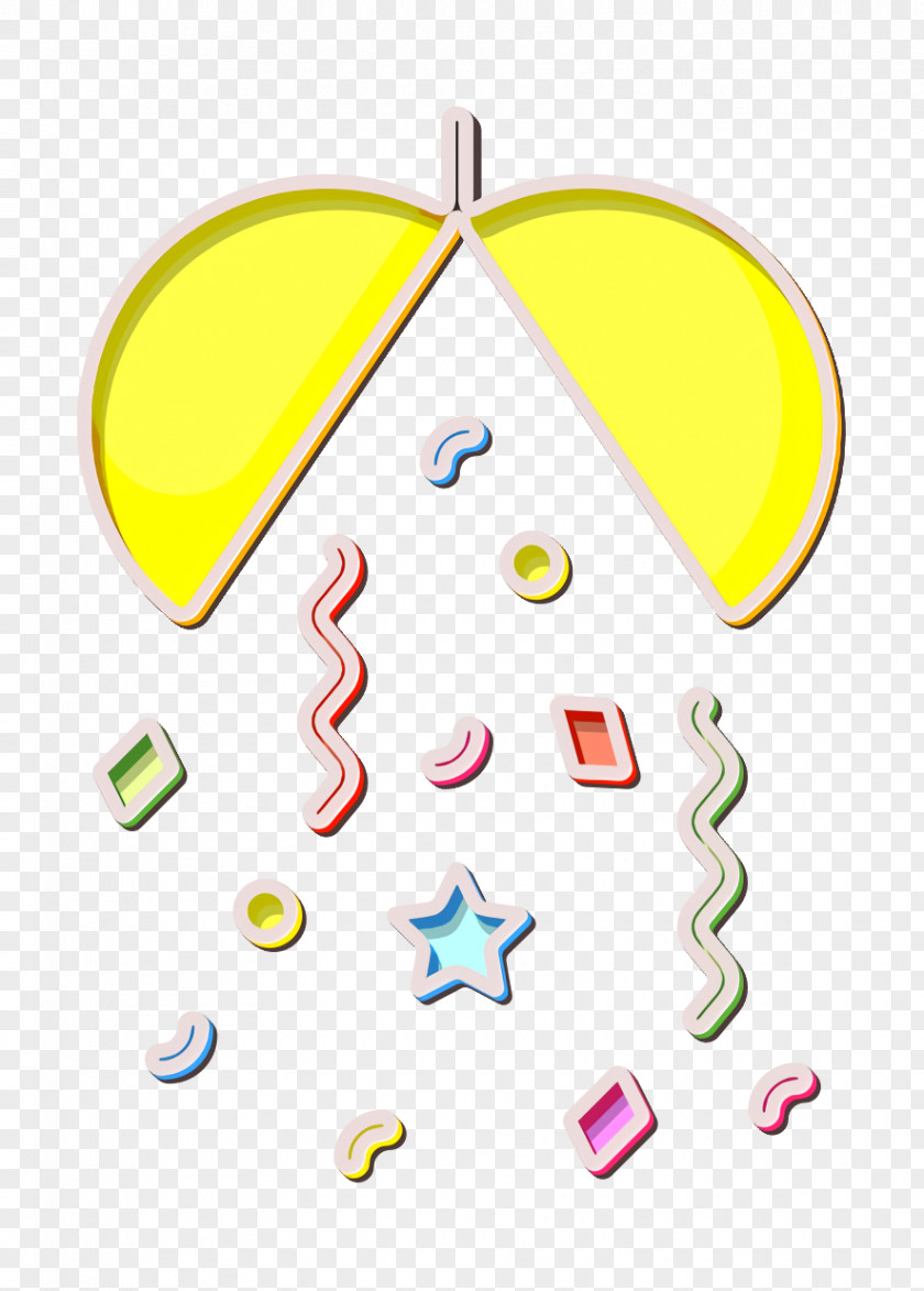 Confetti Icon Night Party PNG