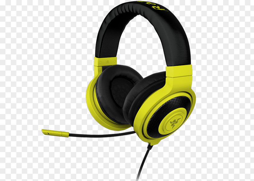 Headphones Razer Kraken Pro Neon 7.1 V2 Inc. PNG