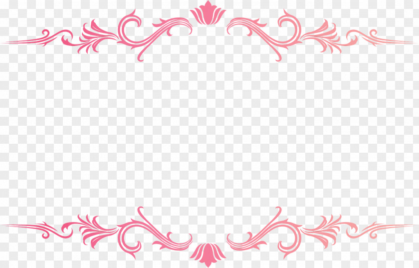 Pink Text Line Heart Ornament PNG