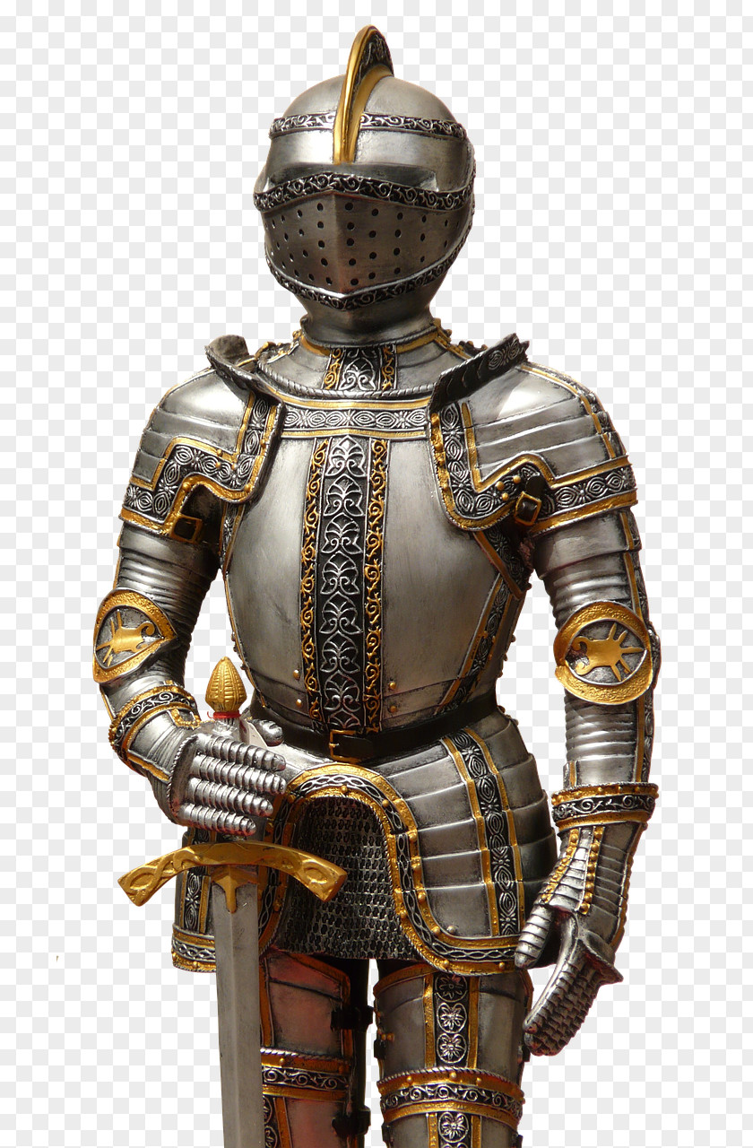 Plate Armour Body Armor Knight Middle Ages PNG