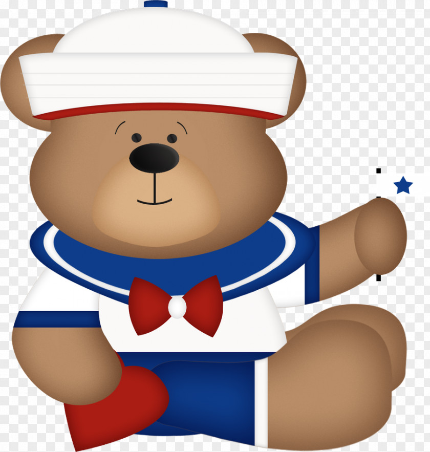 Teddy Bear Sailor PNG bear , clipart PNG