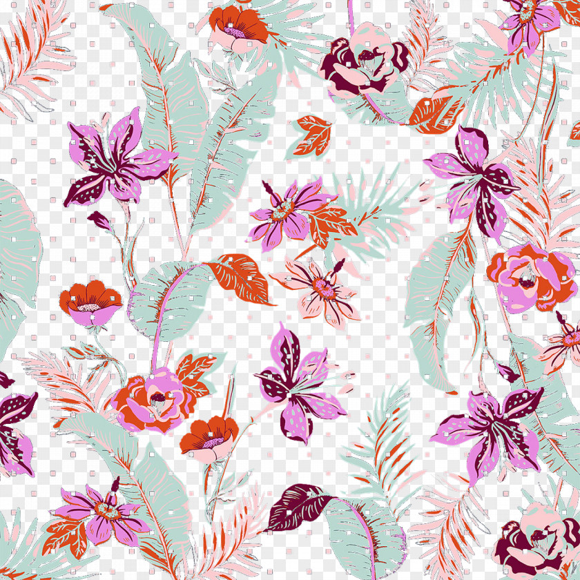 Textile Fabric Floral Patterns Design Flower Pattern PNG