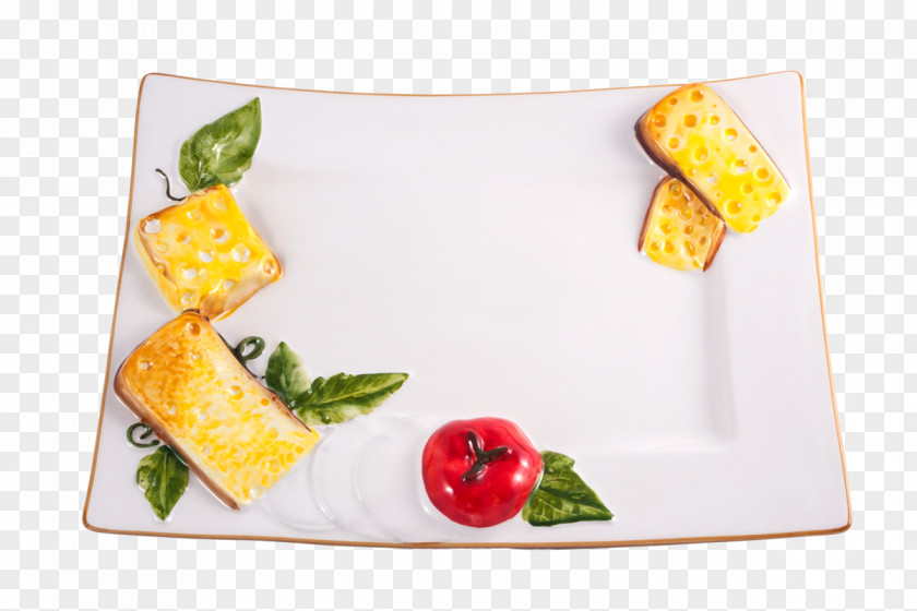 Ceramic Product Vegetarian Cuisine Platter Dish Recipe Rectangle PNG