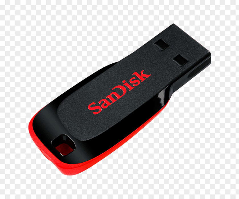 Computer SanDisk Cruzer Blade USB 2.0 Flash Drives Data Storage PNG