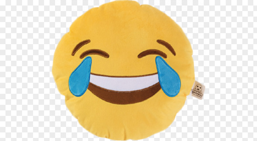Cry Emoji Face With Tears Of Joy Emoticon Cushion Pillow PNG