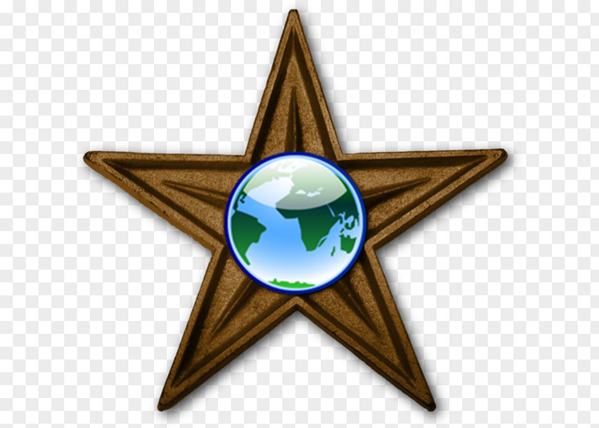 Superimposing Internet Radio Five-pointed Star Greenstar Power Barnstar PNG