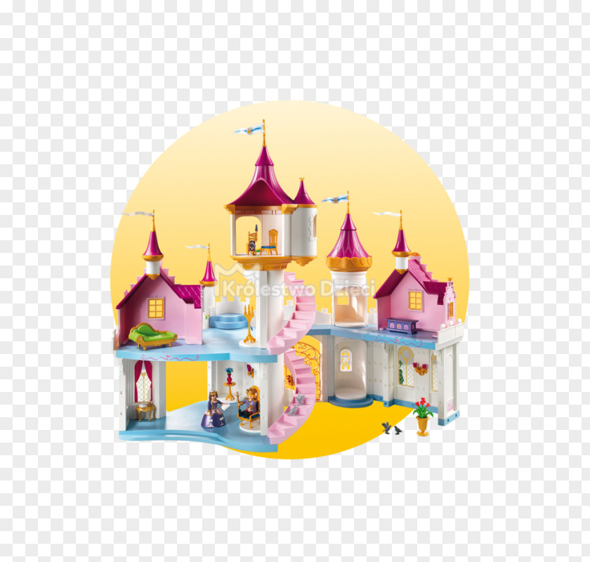 Toy Playmobil Game Castle Construction Set PNG