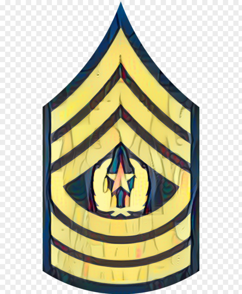 Yellow Noncommissioned Officer Army Cartoon PNG