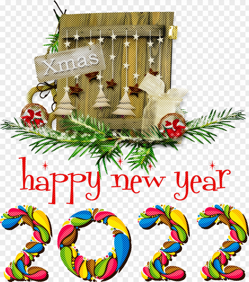 2022 Happy New Year PNG