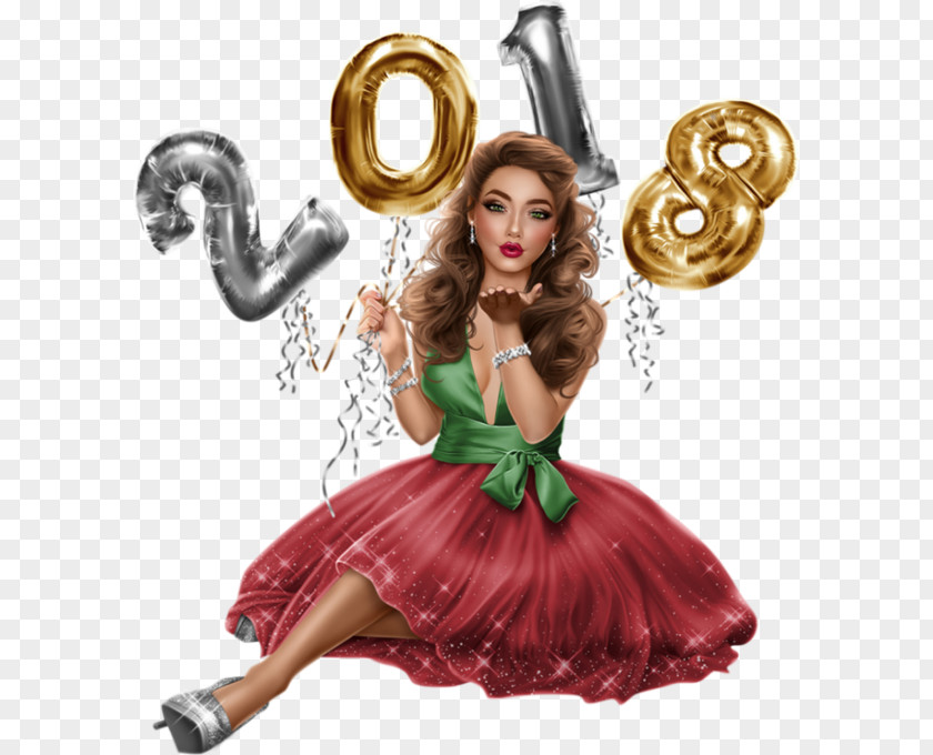 Woman New Year's Eve 0 PNG
