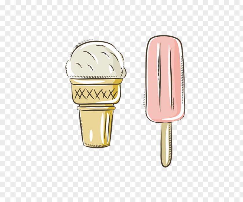 Creative Ice Cream Cone Cake Cartoon PNG