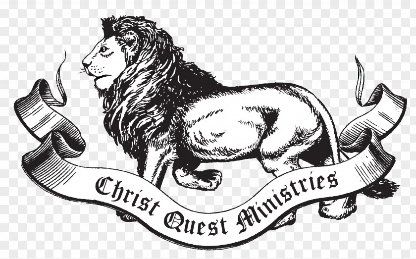 Farm Theme Logo Lion Christ Quest Ministries Christianity PNG