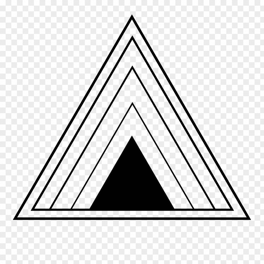 Triangle Geometric Shape Geometry PNG
