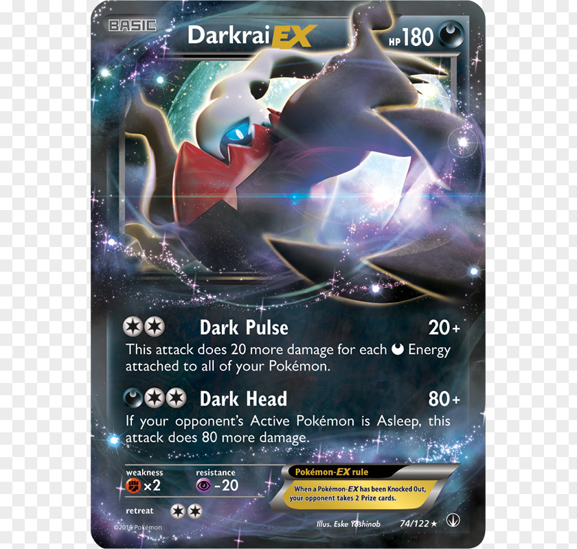 Rising Star Gymnastics Pokémon X And Y Ranger XD: Gale Of Darkness Trading Card Game Darkrai PNG