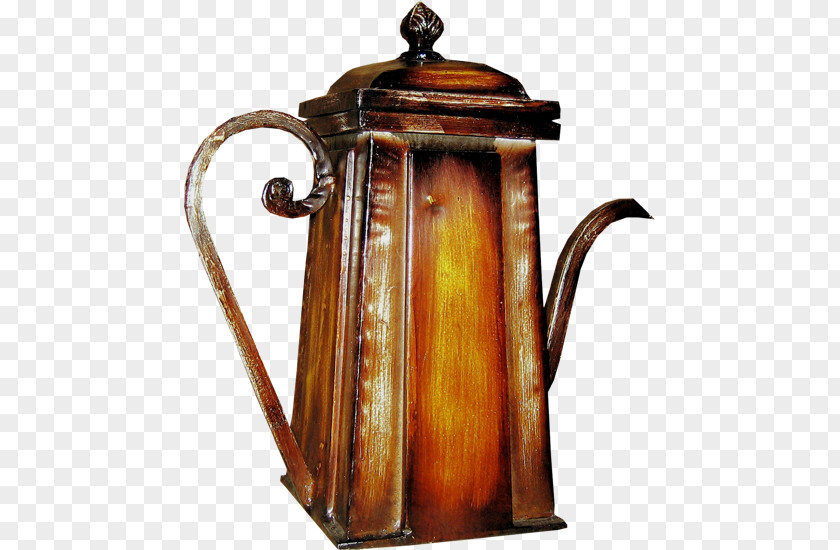 Classical Square Kettle Jug Teapot Pitcher PNG