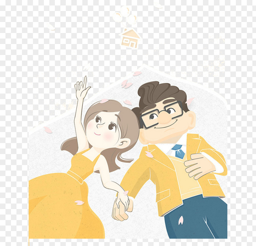 Couple's Happy Life Couple Happiness PNG