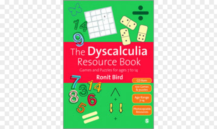Dyscalculia The Resource Book: Games And Puzzles For Ages 7 To 14 Learning Disability Child PNG