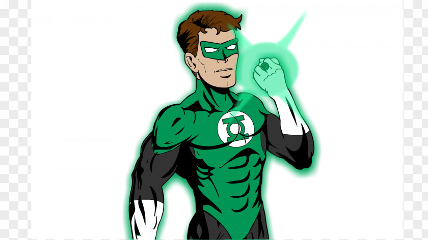 Lantern，lanterns， Colorful Superhero Green Animated Cartoon PNG