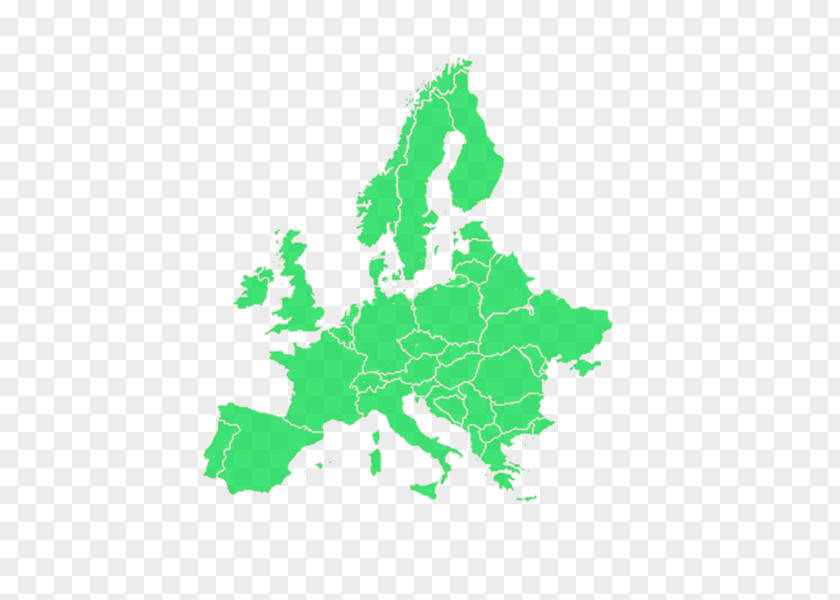 Map Eastern Europe Western European Union PNG