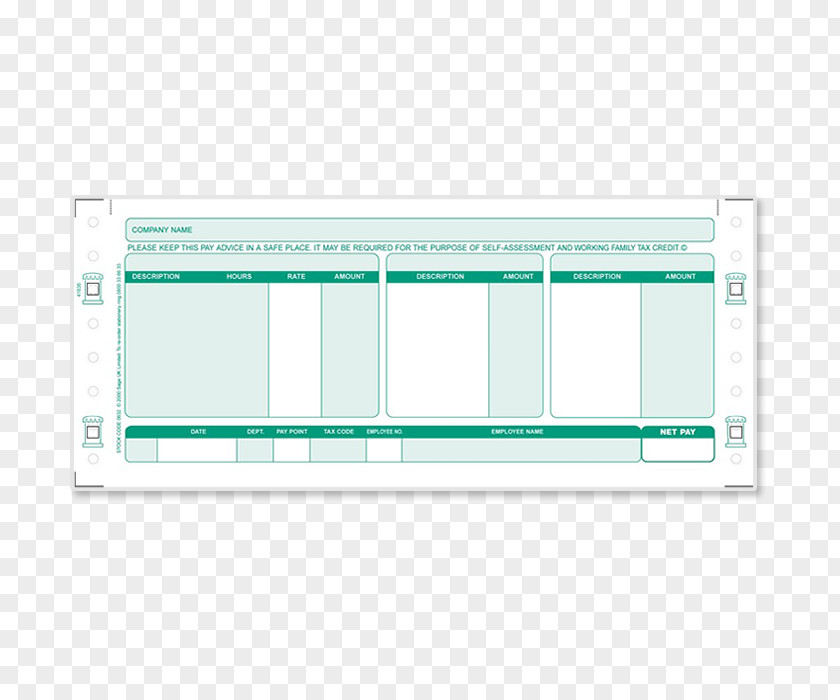 Neat Teal Rectangle PNG