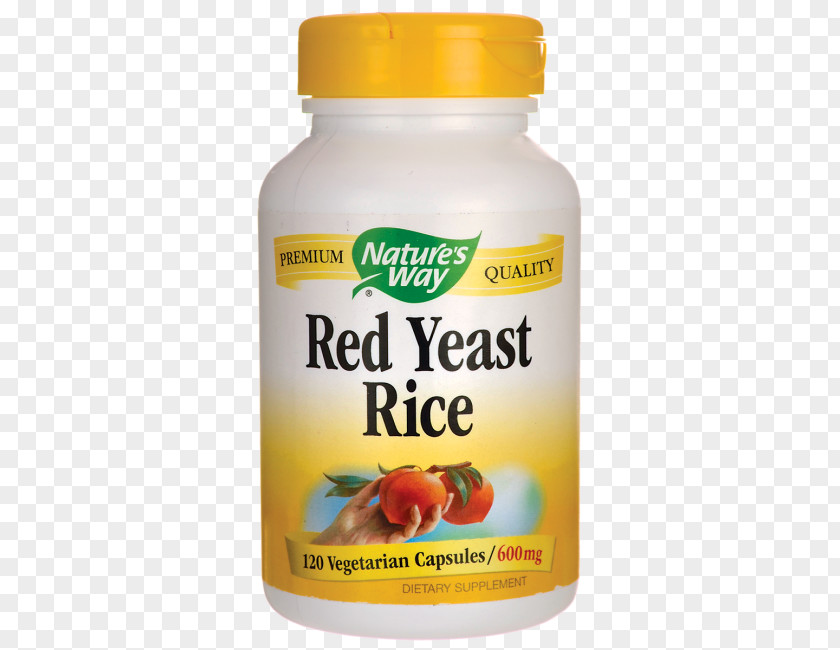 Red Yeast Rice Dietary Supplement Capsule Pyridoxine Thiamine Nature PNG