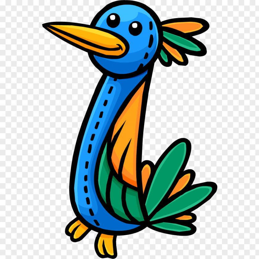 Stuffed Bird Parrot Club Penguin Clip Art PNG