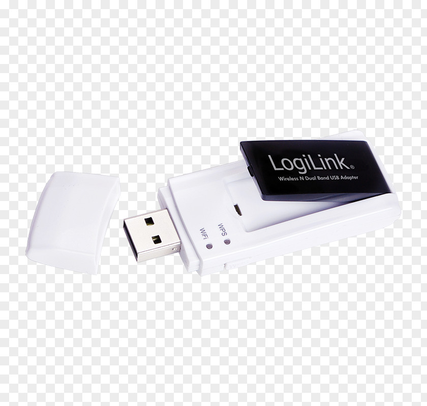 USB 2.0 Wireless LAN Network Cards & AdaptersWl Flash Drives LogiLink Dual-Band WLAN USB2.0 Adapter PNG