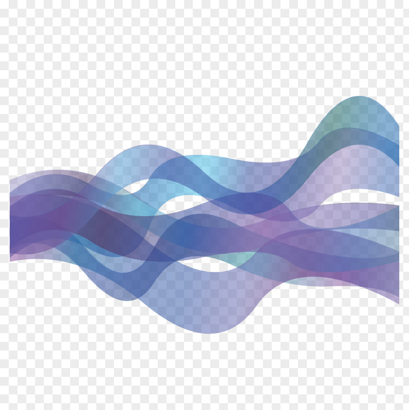 Vector Purple Wave Euclidean PNG