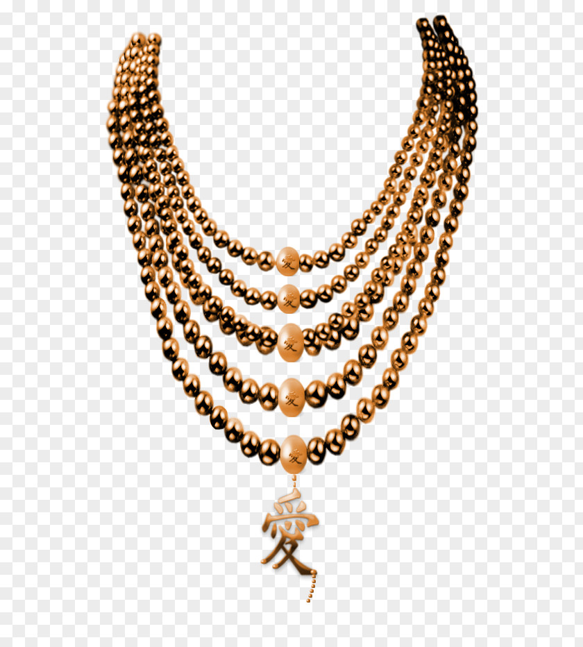 Gold Jewellery HD Necklace Earring PNG
