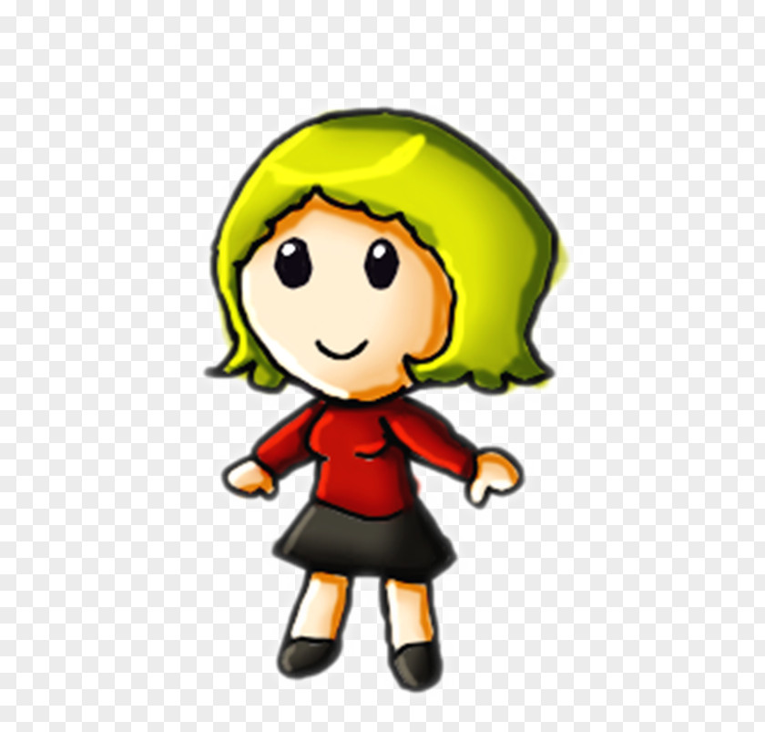 Plant Character Line Clip Art PNG