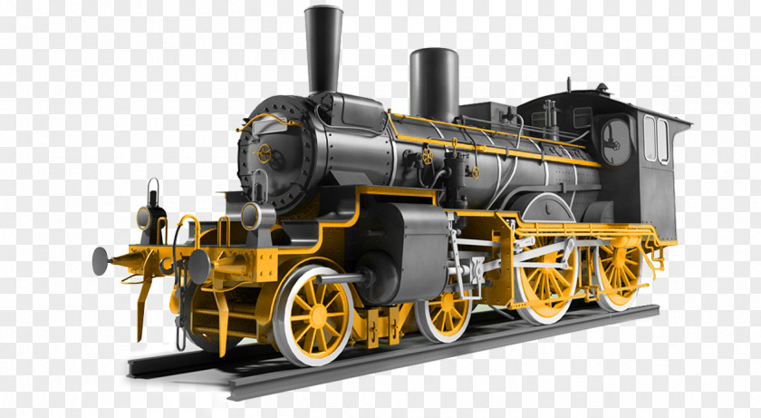 Train Steam Engine Rail Transport Locomotive Railroad Car PNG