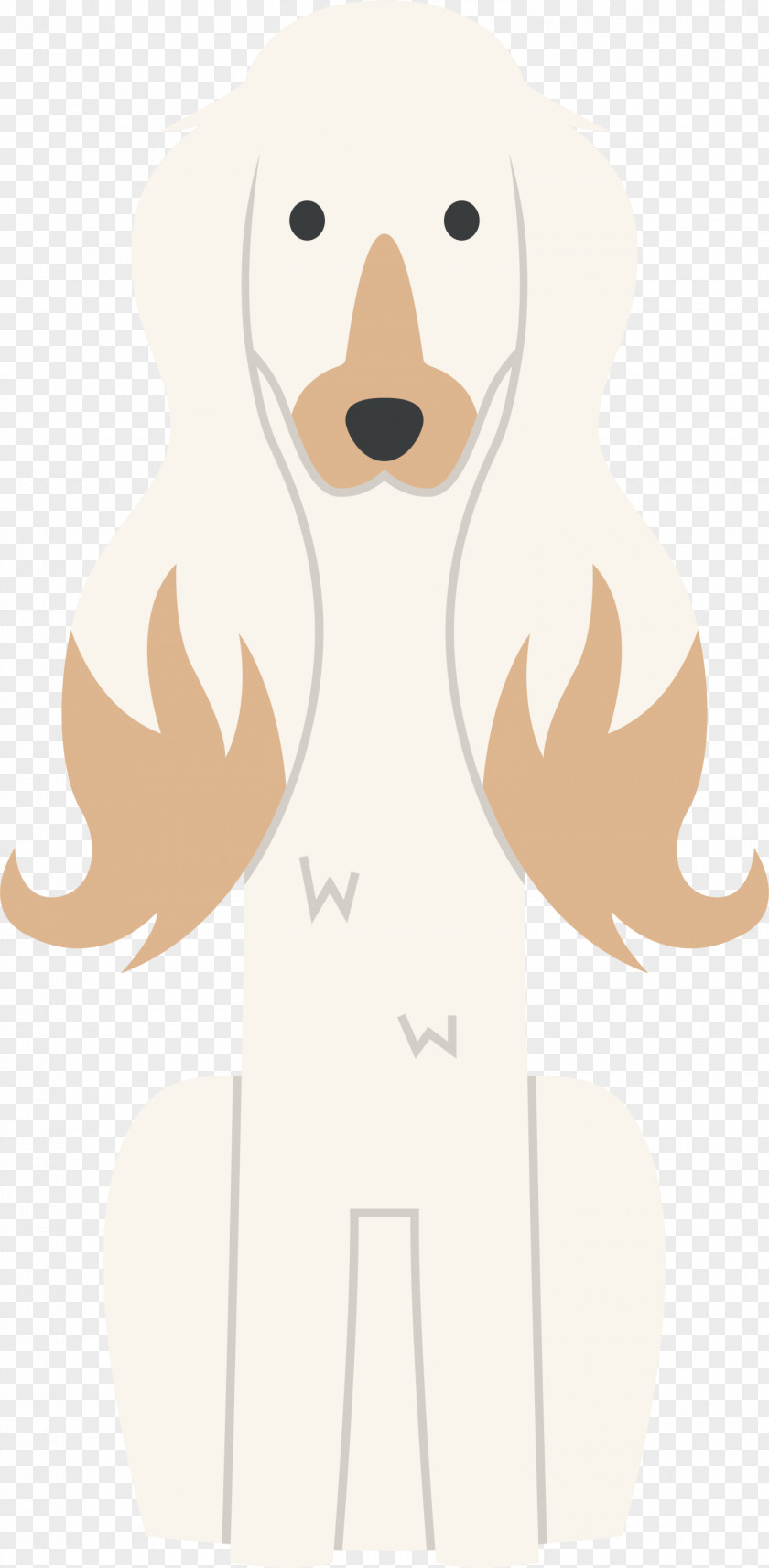 White Cartoon Puppy Dog Breed Clip Art PNG