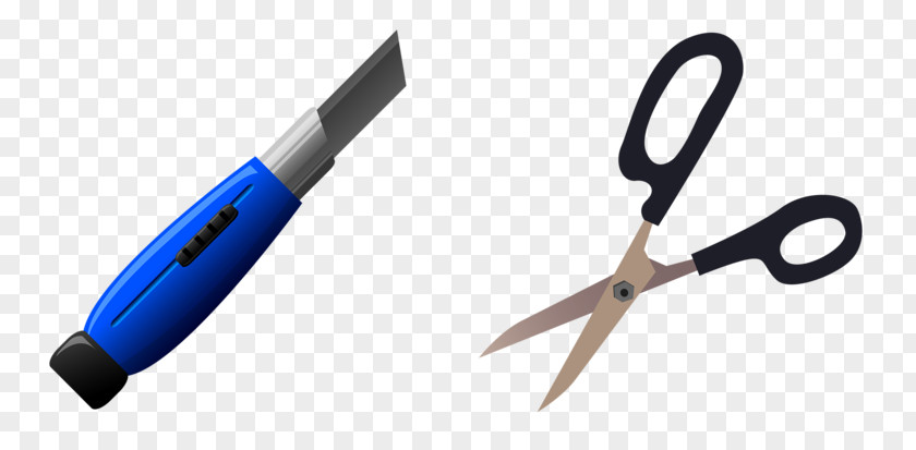 Building Materials And Tools Scissors Tool Utility Knife Clip Art PNG