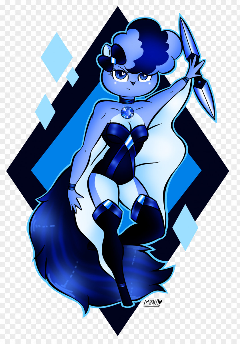 Cartoon DeviantArt Cobalt Blue PNG