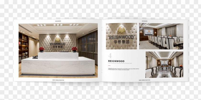 Design Interior Services Lookbook Mockup PNG