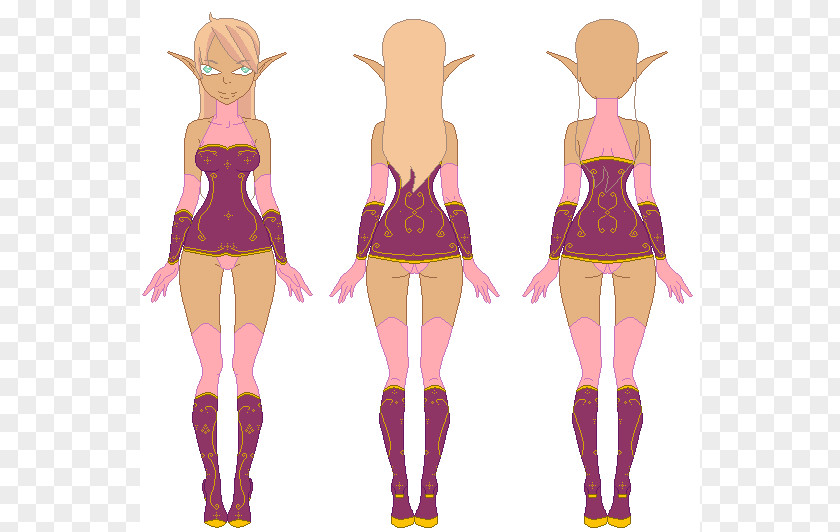 Durga Queen's Blade Aldra Character Sheet Model PNG