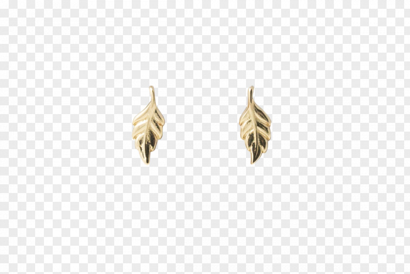 Gold Leaf Earring Jewellery PNG