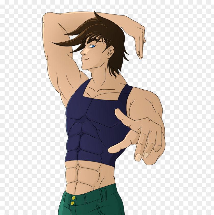 Joseph Joestar Art JoJo's Bizarre Adventure Sasuke Uchiha Thumb PNG