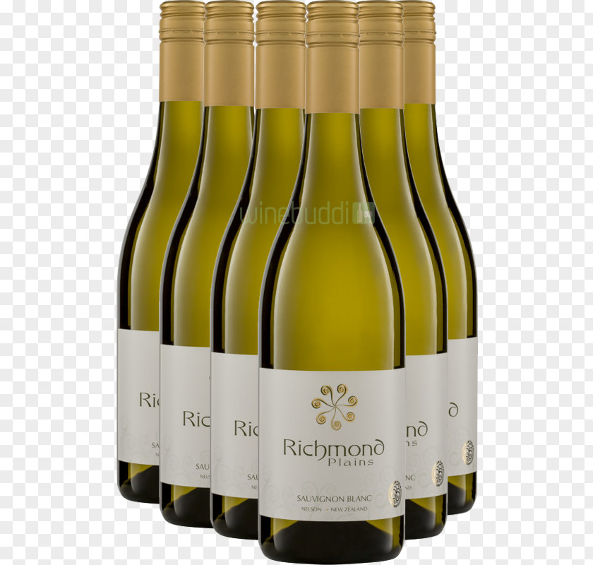 Wine White Sauvignon Blanc Sparkling Bottle PNG
