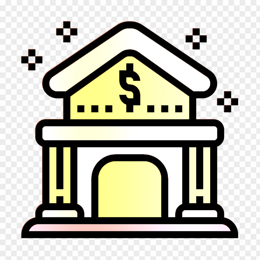 Bank Icon Investment PNG