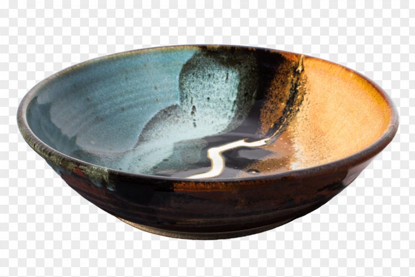 Brown Pottery Bowl Ceramic PNG