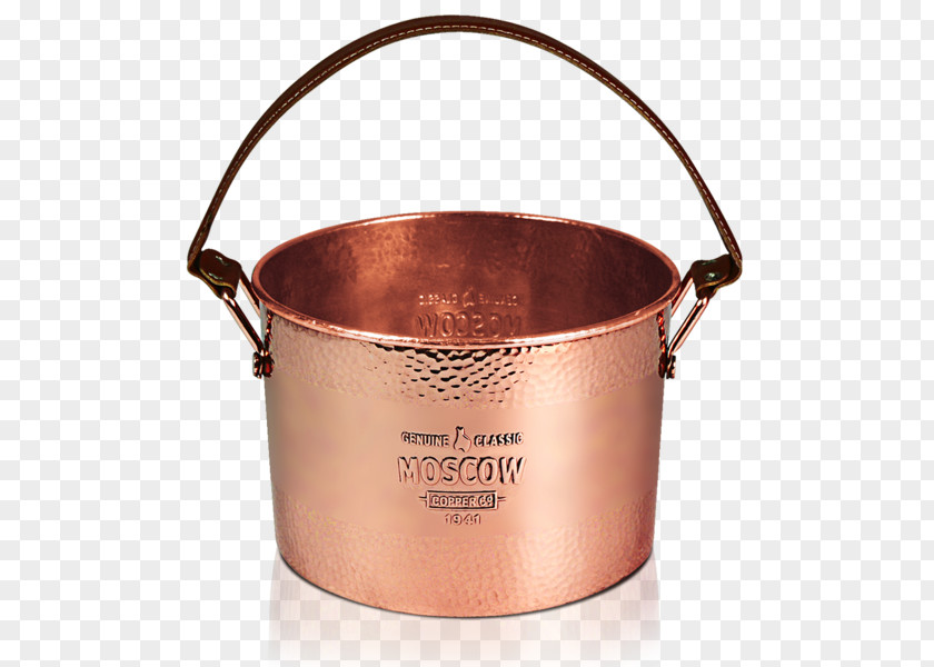Bucket Copper Moscow Mule Material Mug PNG