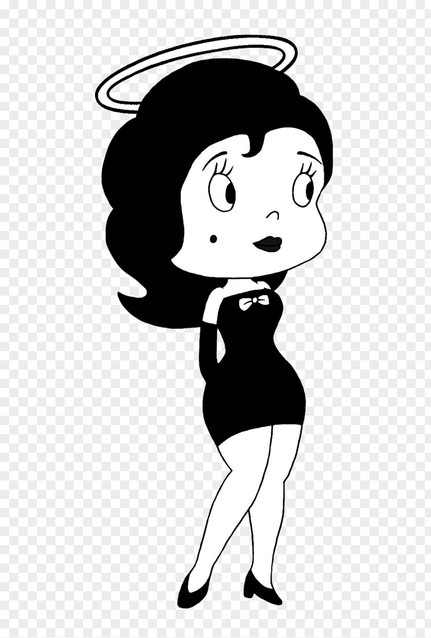 Cartoon Alice Bendy And The Ink Machine Betty Boop Clip Art Drawing Line PNG