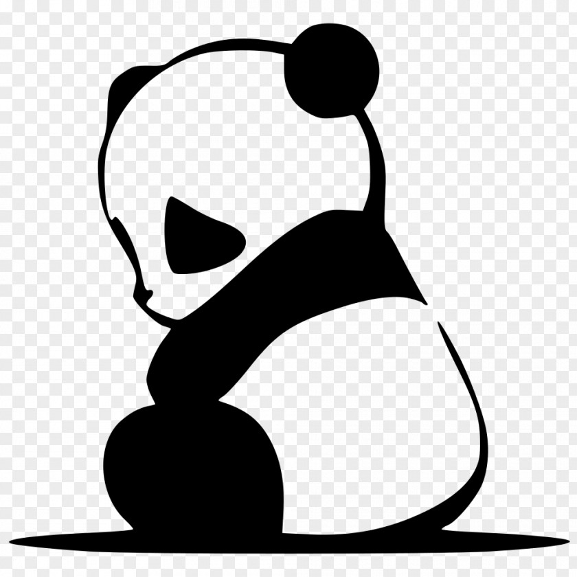 Giant Panda Sticker Decal Bear Image PNG