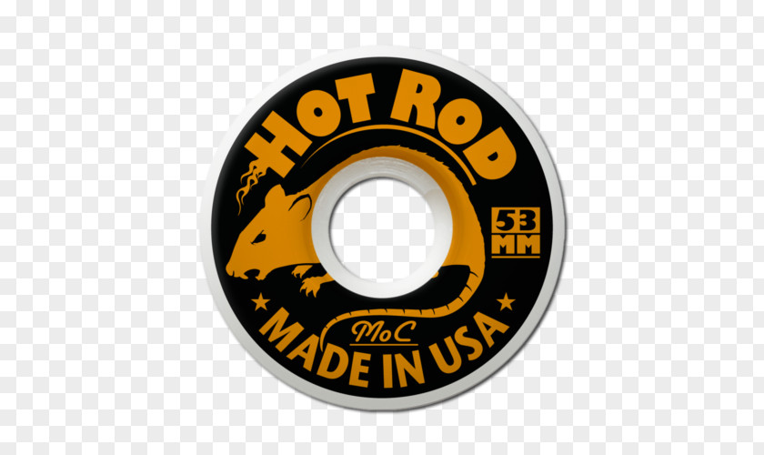 Hotrod Wheel Font Product PNG