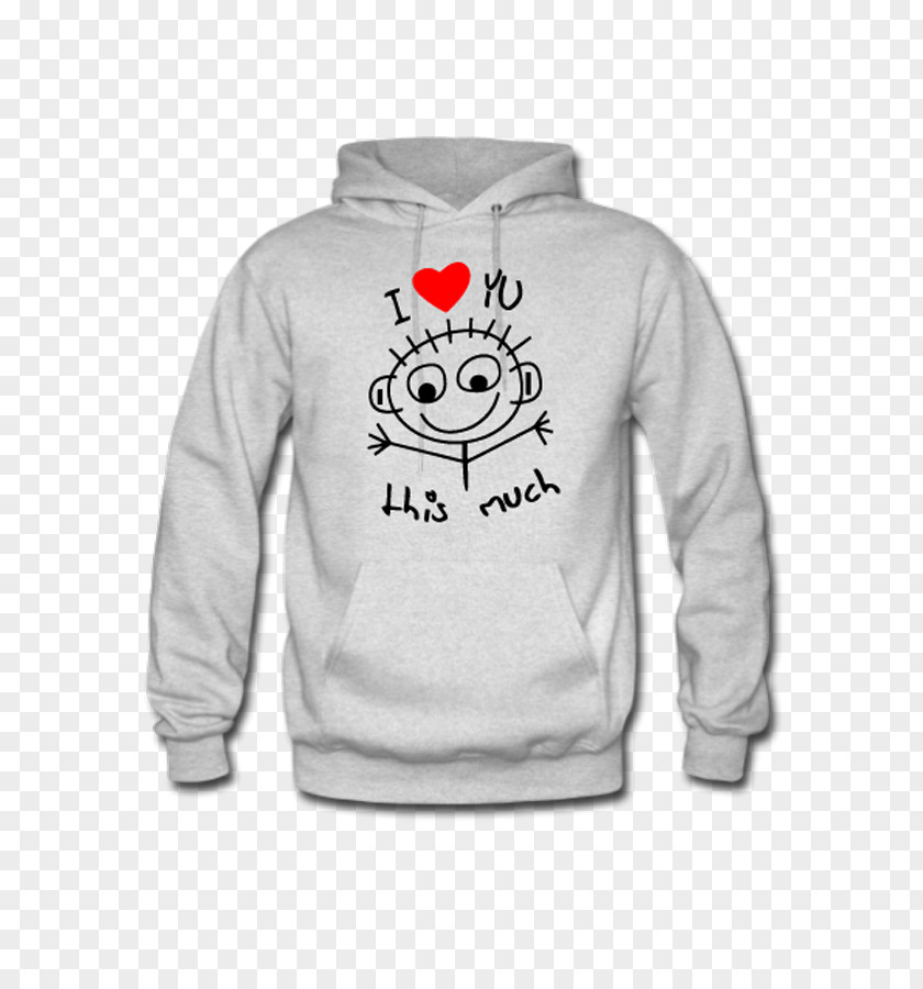 I Love You This Much Hoodie T-shirt Clothing Sweater PNG