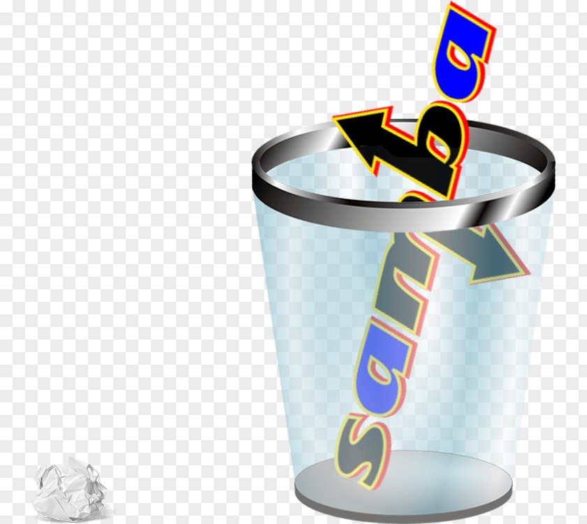 Linux Plastic Recycling Bin Arch Samba PNG